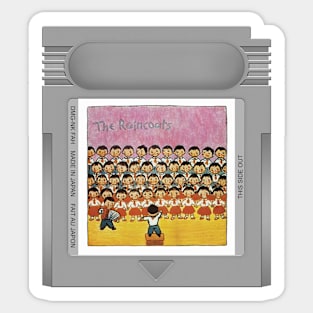 The Raincoats Game Cartridge Sticker